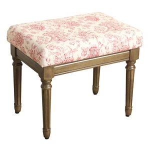 HomePop Upholstered Ottoman