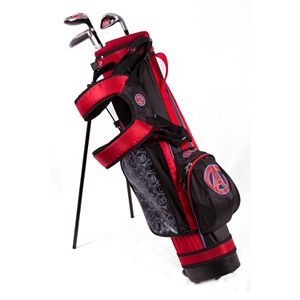 Kids Marvel Avengers 3-5 Years Junior Golf Club & Stand Bag Set