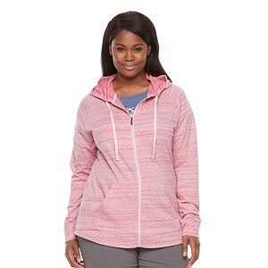 Plus Size Columbia Lemon Valley Space-Dye Hoodie