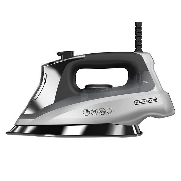 BLACK+DECKER IMPACT Advanced Steam Iron Anti Drip Mist Sprayer Auto Shut  Off