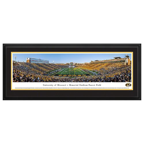 Missouri Tigers Football Stadium Framed Wall Art