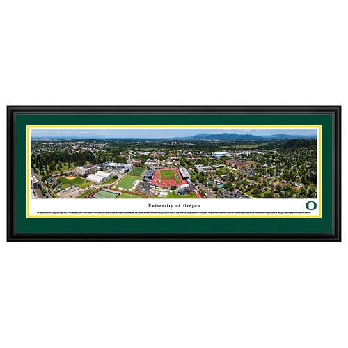 University of Oregon Aerial Framed Wall Art