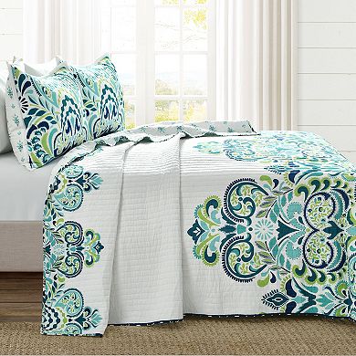 Lush Decor Clara Quilt and Sham Set