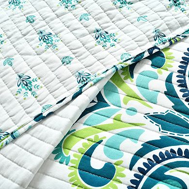 Lush Decor Clara Quilt and Sham Set