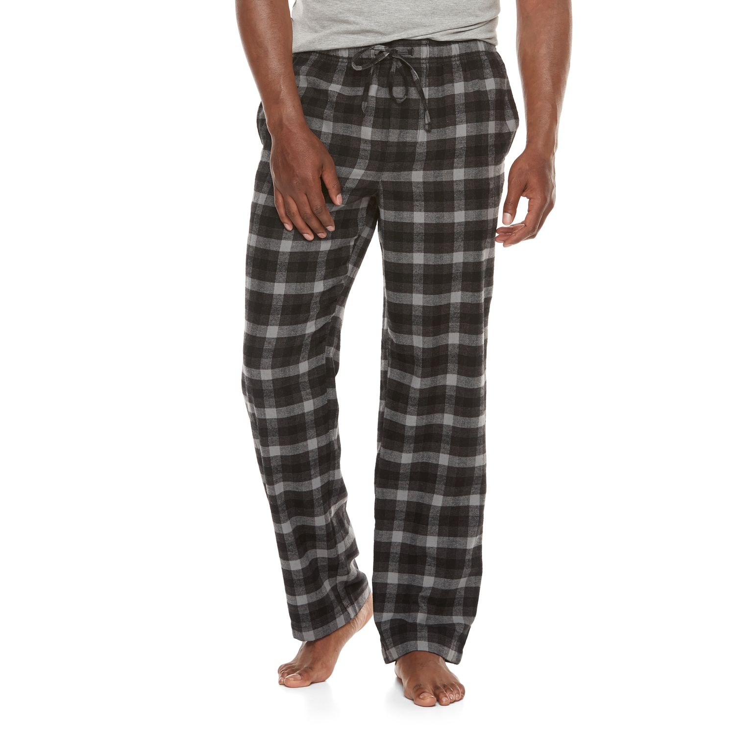 mens flannel lounge pants