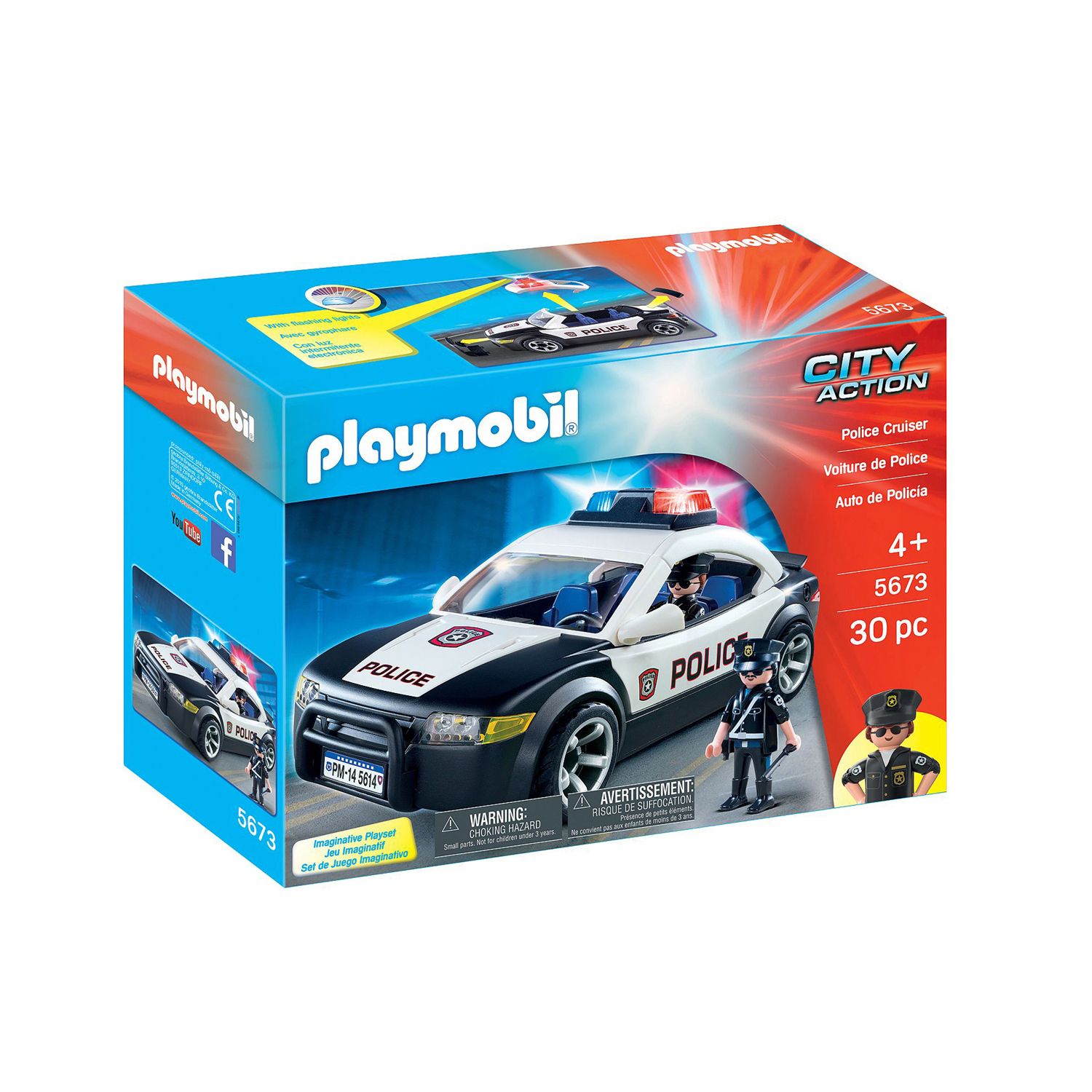 garage police playmobil