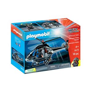 Playmobil Tactical Unit Helicopter - 5675