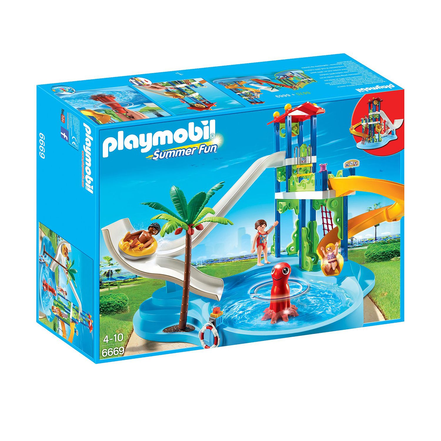 playmobil water slide