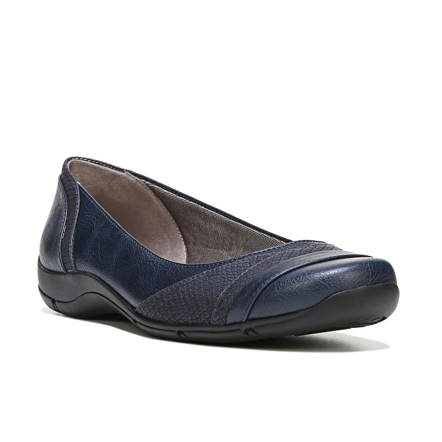 lifestride navy flats