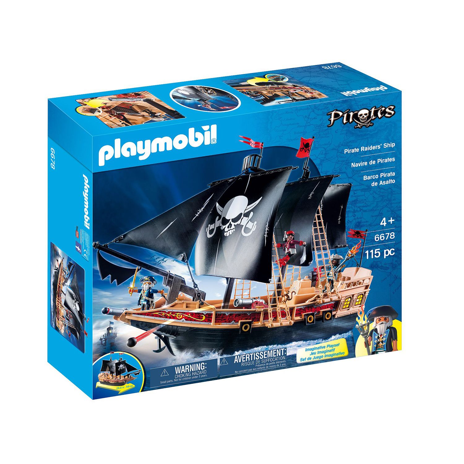 playmobil big pirate ship