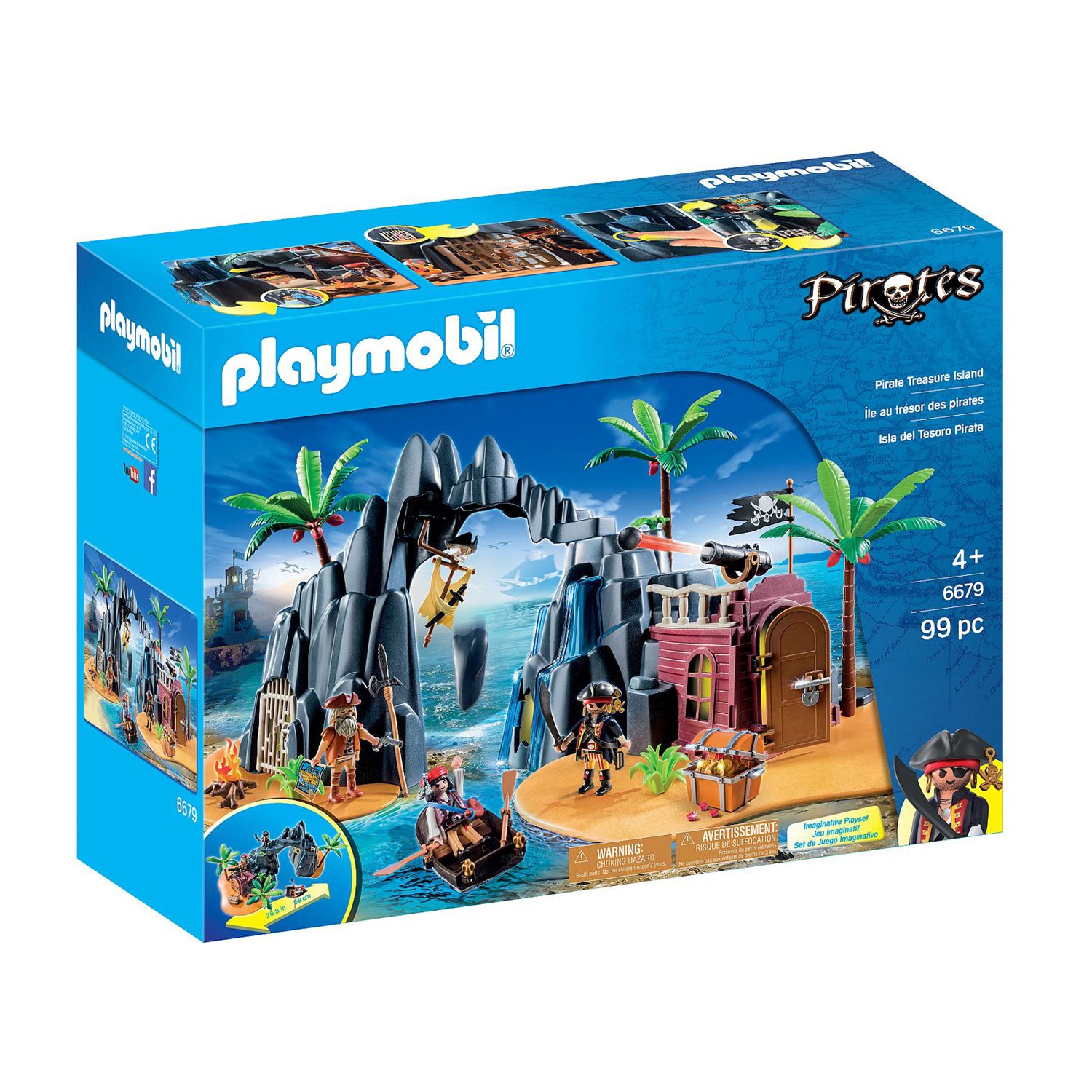 playmobil pirate hideout