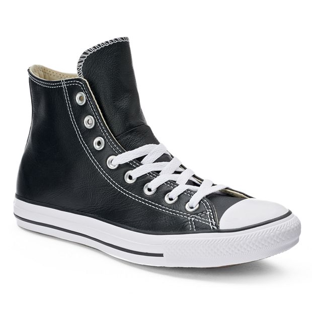  Converse Women's Chuck Taylor All Star Leather Low Top  Sneaker, Black, 4.5