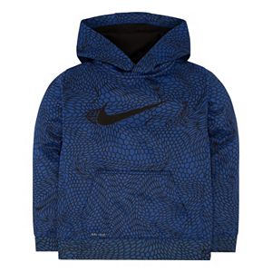Boys 4-7 Nike Therma-FIT Fleece Sublimated Snakeskin Hoodie