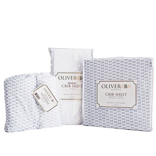 Oliver B 4 Pc Crib Bedding Set