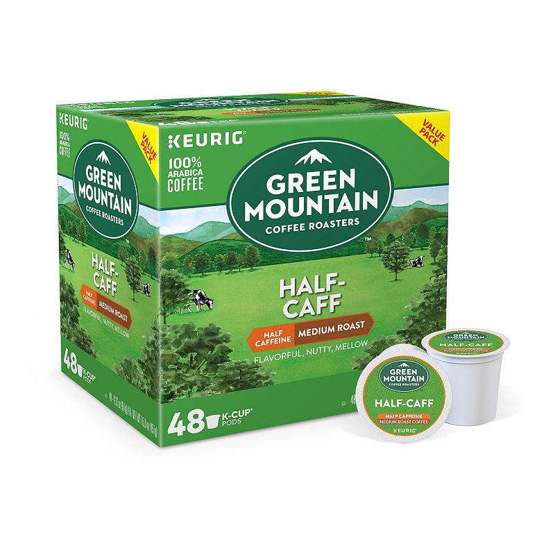 Green Mountain Coffee Single Serve Coffee for Keurigaff, 48 Ct