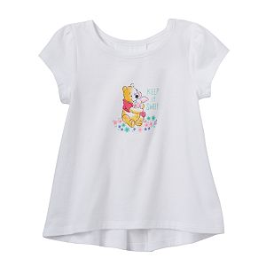 Disney's Winnie the Pooh Baby Girl Glittery Graphic Tee by Jumping Beans®