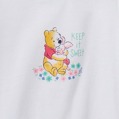 Disney's Winnie the Pooh Baby Girl Glittery Graphic Tee by Jumping Beans®