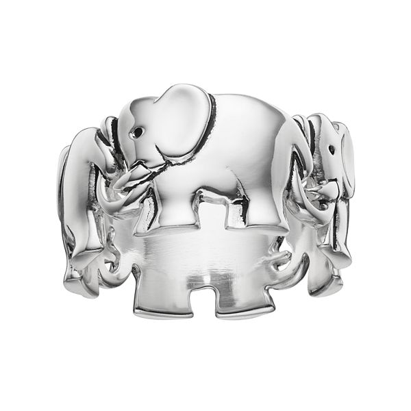 PRIMROSE Sterling Silver Elephant Ring