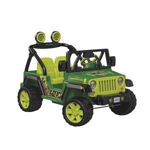 Power Wheels Teenage Mutant Ninja Turtles Jeep Wrangler by Fisher-Price