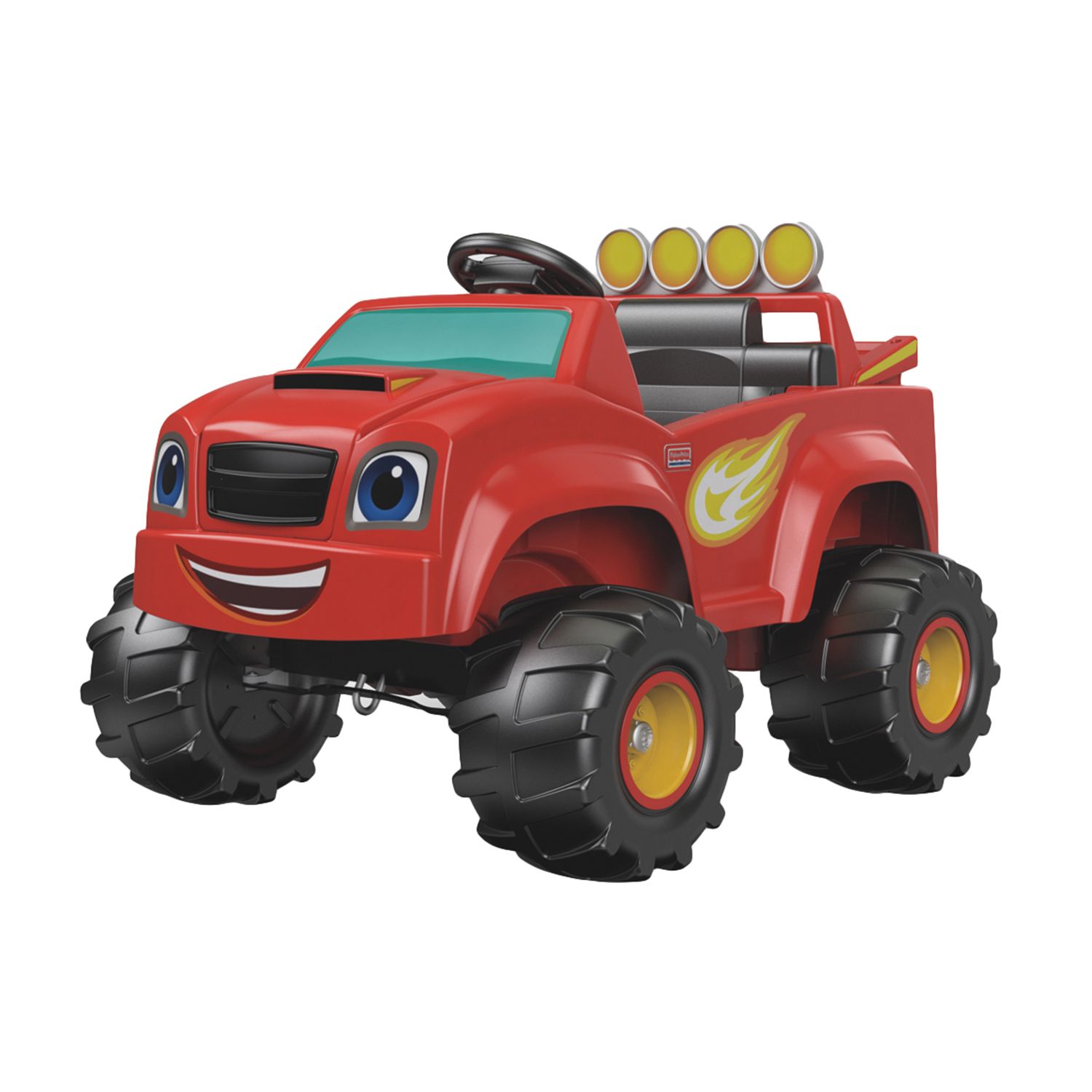 red truck power wheels