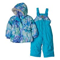 ZeroXposur Baby Girl Heavyweight Jacket & Bib Snow Pants Set