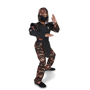 Kids Camouflage Ninja Costume