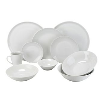 10 Strawberry Street Simply White 52 pc Dinnerware Set