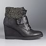 Simply Vera Vera Wang Women's Wedge Ankle Boots
