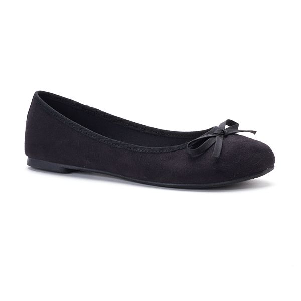 Kohls womens sale black flats