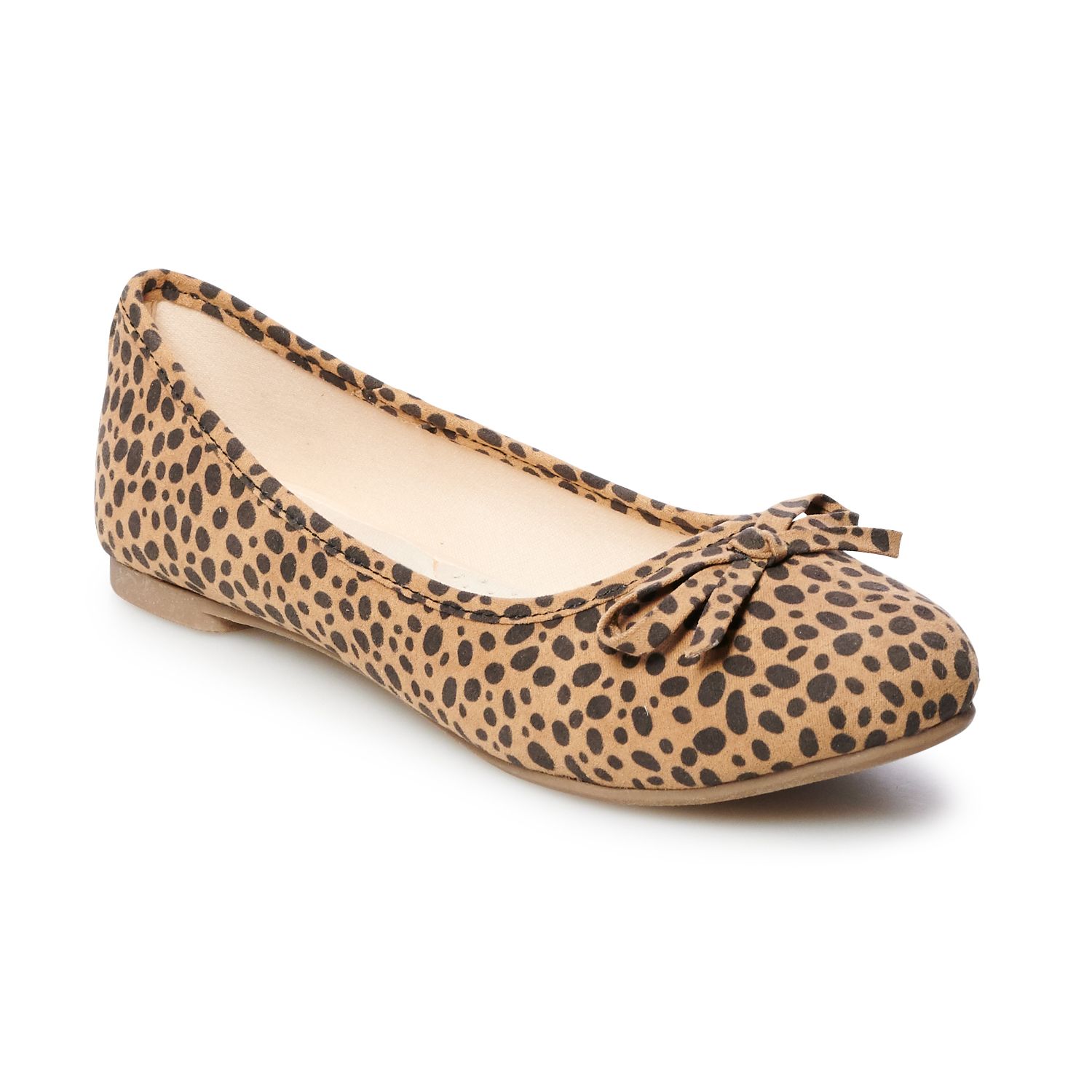 kohls leopard flats