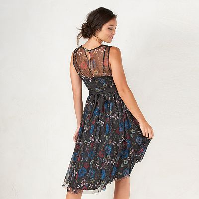 Disney s Snow White A Collection by LC Lauren Conrad Tulle Fit Flare Dress Women s