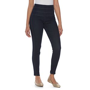 Juniors' Rewind Triple Stack Pull-On Jeggings