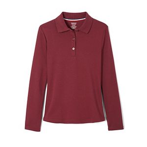 Girls 7-20 & Plus Size French Toast School Uniform Long-Sleeved Polo Shirt