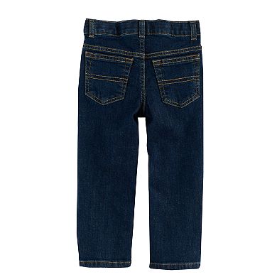 Toddler Boy Jumping Beans® Straight Leg Dark Wash Jeans