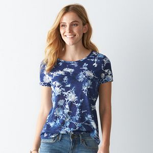 Women's SONOMA Goods for Life™ Essential Print Crewneck Tee
