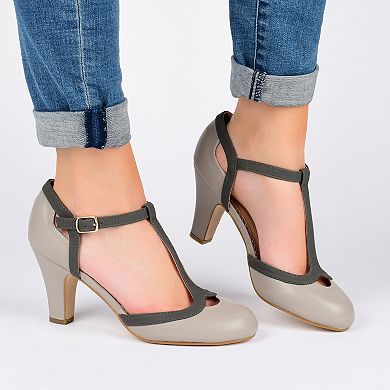 Journee Olina Women's Mary Jane Heels