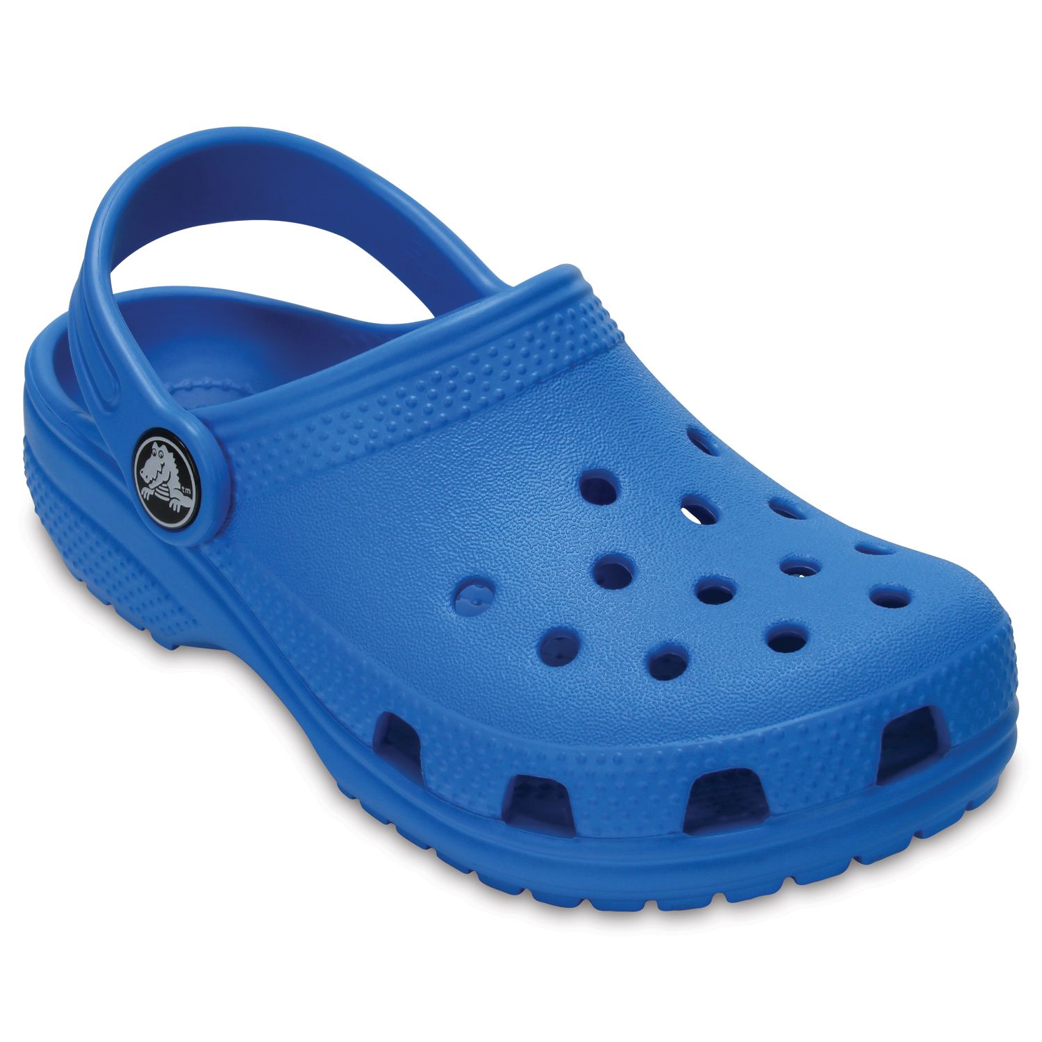 bright blue crocs