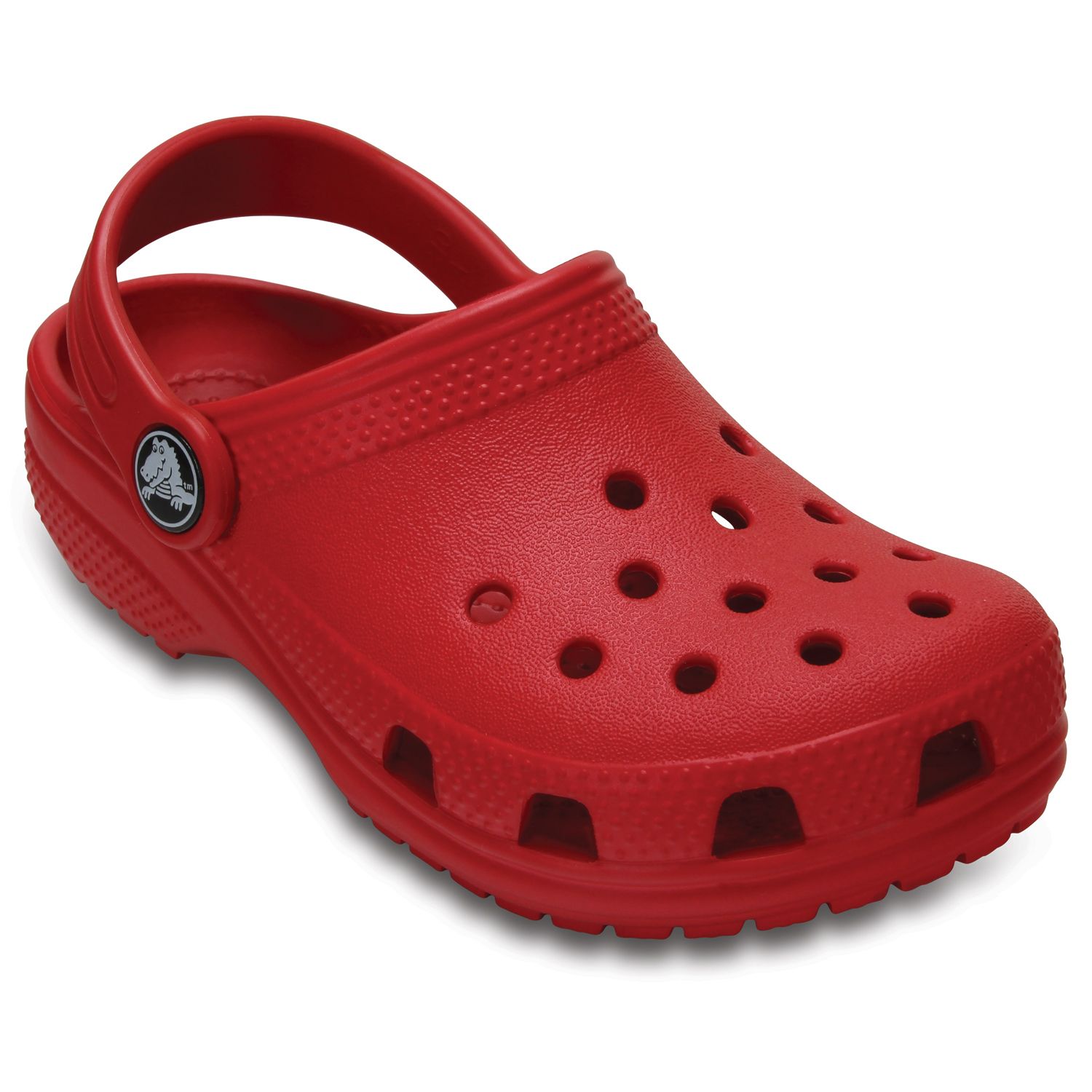 red crocs with fur