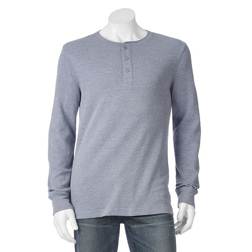 Men's SONOMA Goods for Life® Heathered Thermal Henley