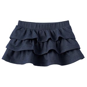 Baby Girl Jumping Beans® Faux-Denim Skort