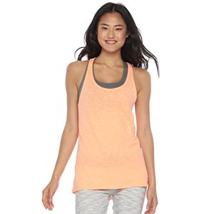 Juniors' SO® Twisted-Back Active Tank Top