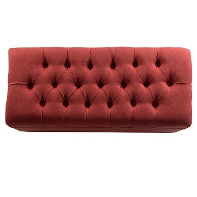 HomePop Tufted Storage Bench