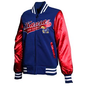 Women's Franchise Club Kansas Jayhawks Sweetheart Varsity Jacket