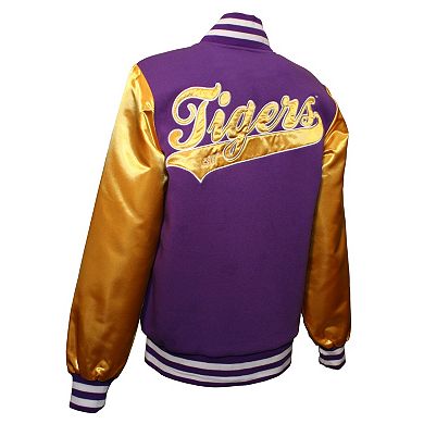 Women's Franchise Club LSU Tigers Sweetheart Varsity Jacket
