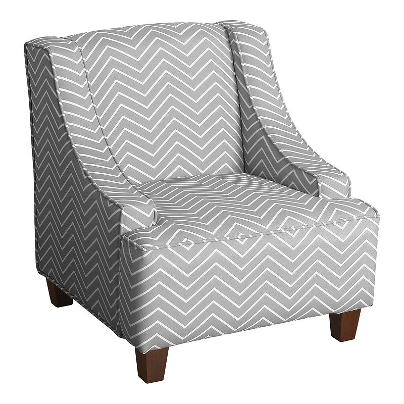HomePop Juvenile Chair, Grey - 57267417 - Furniture With an inviting design and a range to patterns to sku 57267417