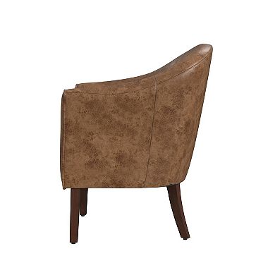 HomePop Chunky Textured Accent Chair