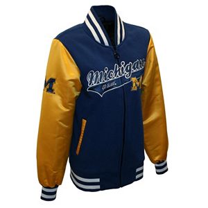 Women's Franchise Club Michigan Wolverines Sweetheart Varsity Jacket