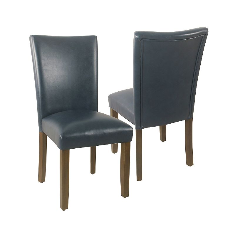 HomePop Parson Dining Chair 2-piece Set, Black - 75576395 - Furniture With an inviting design and a range to patterns to sku 75576395