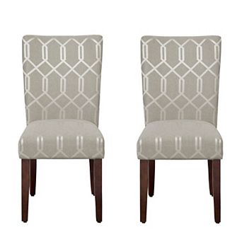 HomePop Parson Dining Chair 2 pc Set
