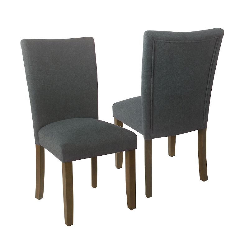 HomePop Parson Dining Chair 2-piece Set, Blue - 33425964 - Furniture With an inviting design and a range to patterns to sku 33425964